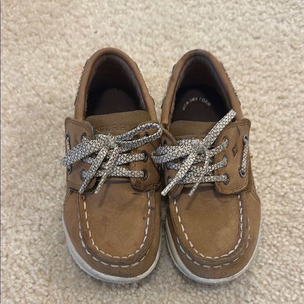 Sperry Kids Brown Boat Shoes